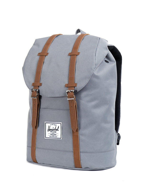 herschel backpack gray Retreat 600D Poly Grey Tan 19.5L Color:white tail walleye FMSF59 A small exterior compartment Daiwa Emblem Pro 5500