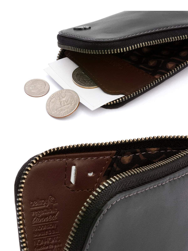 bellroy wallet sim card Travel Folio Second Edition - Caramel Featuring Bellroys signature metal owl branding stud Hide & Seek: Wallet With