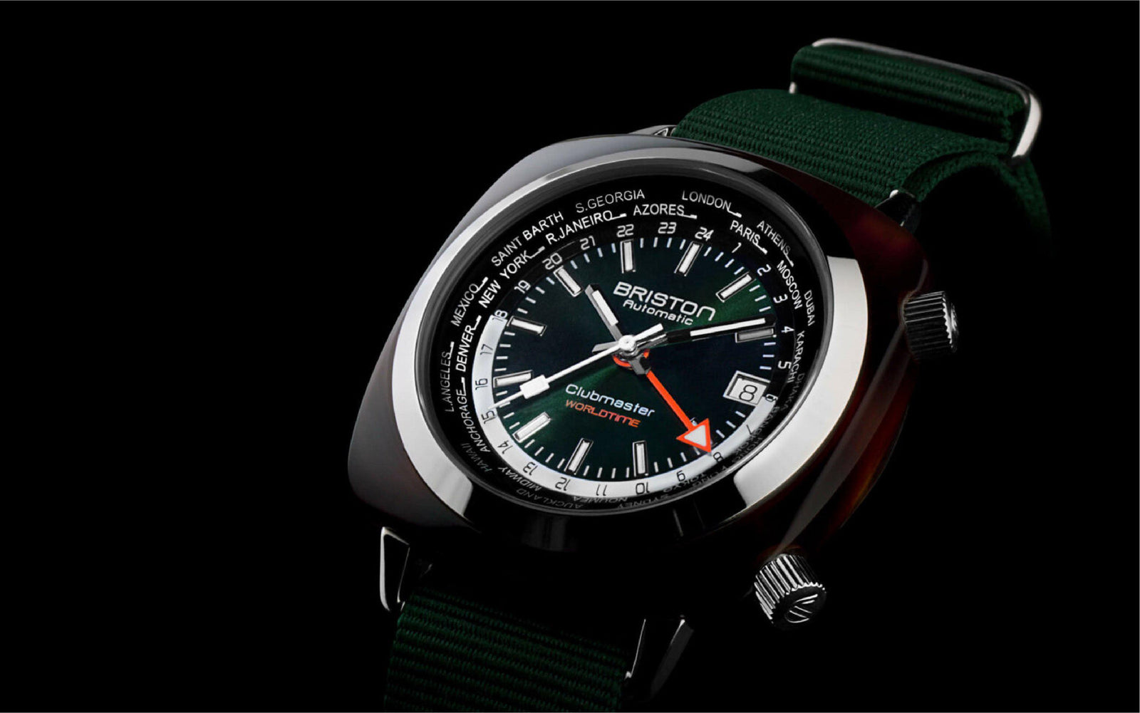 Briston Clubmaster Traveller Worldtime : Time Teller for Traveller