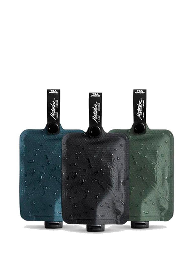 Matador FlatPak Toiletry Bottle 3 Pack Multi Color