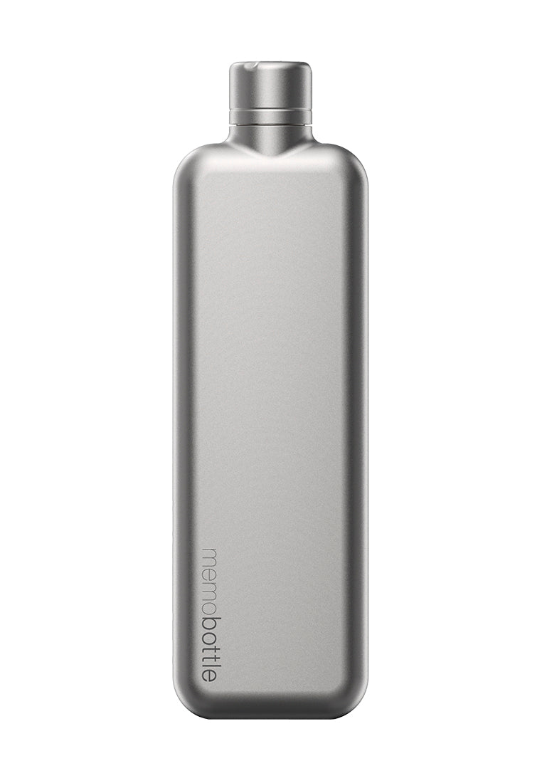 Memobottle Slim Stainless Steel Satin 600ml