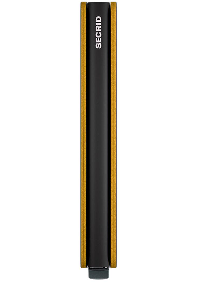 Secrid Slimwallet Matte Black Ochre