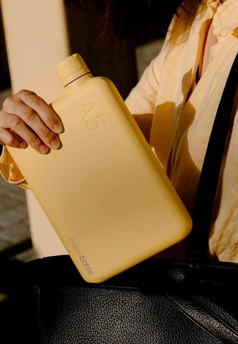 Memobottle A5 Stainless Steel Butter Yellow 1080ml