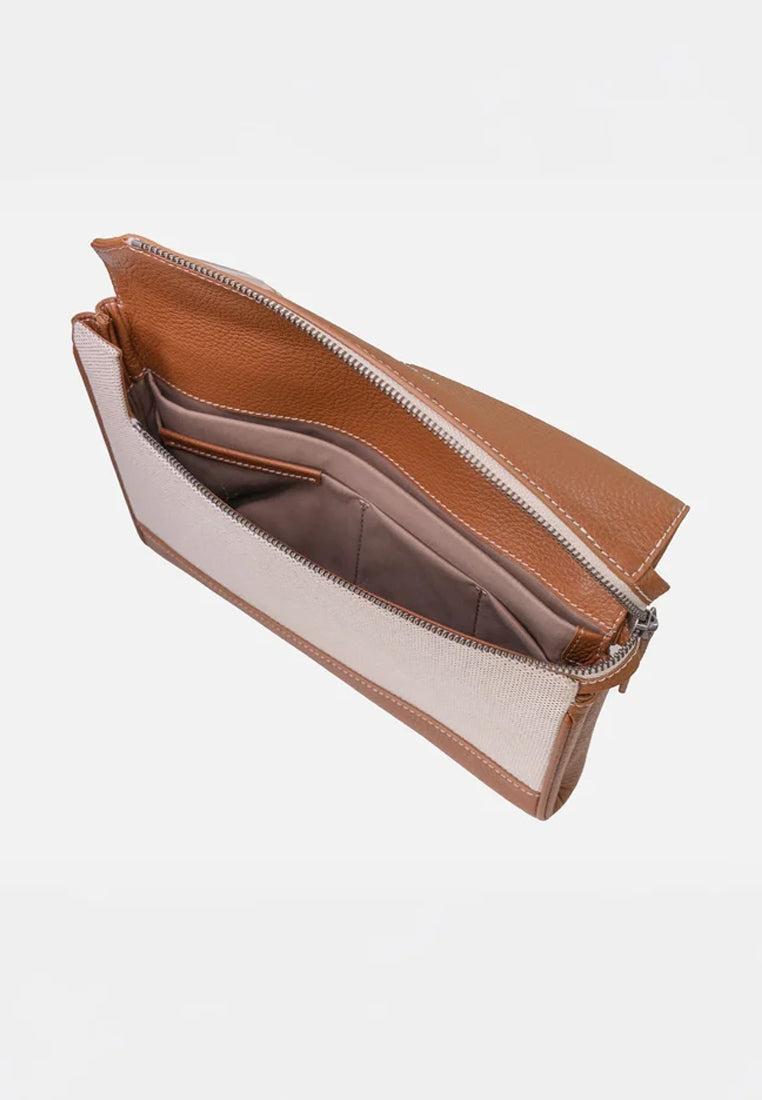 Grams28 127 Folio Clutch Canvas La Siesta