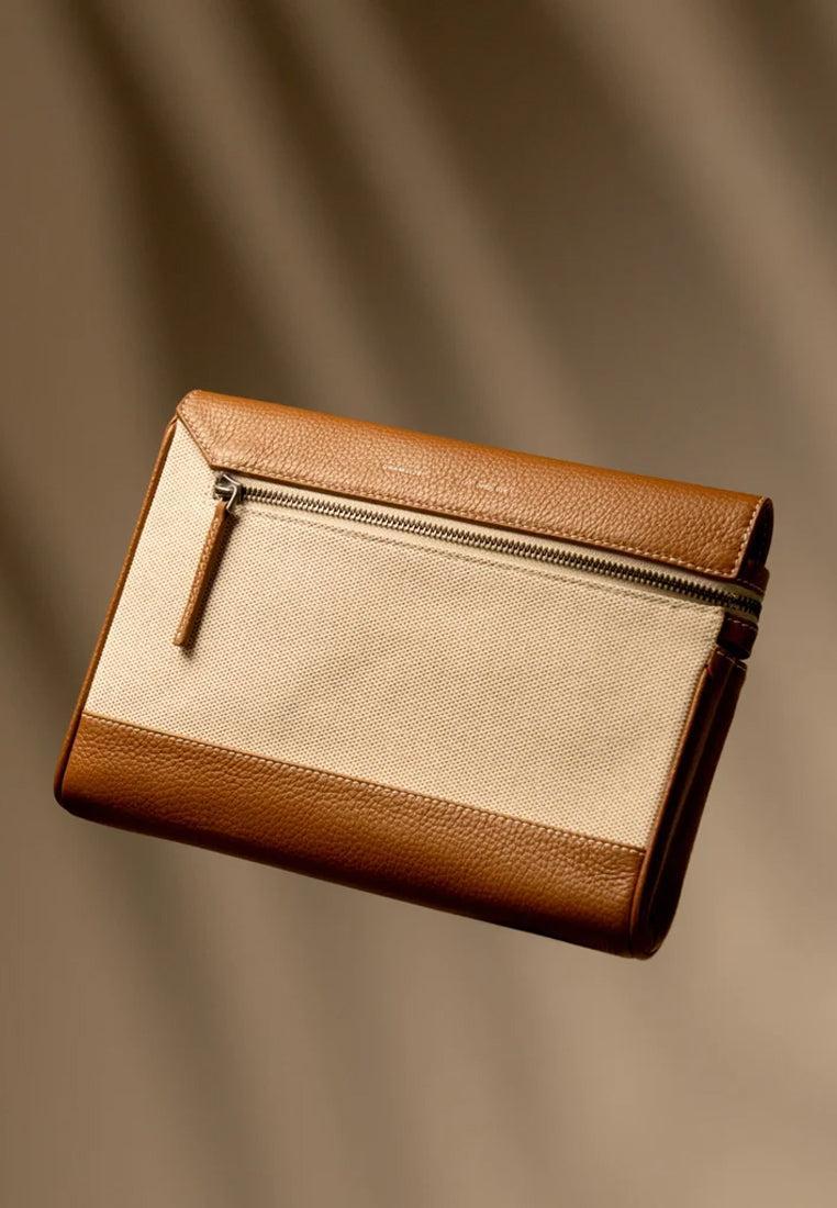 Grams28 127 Folio Clutch Canvas La Siesta