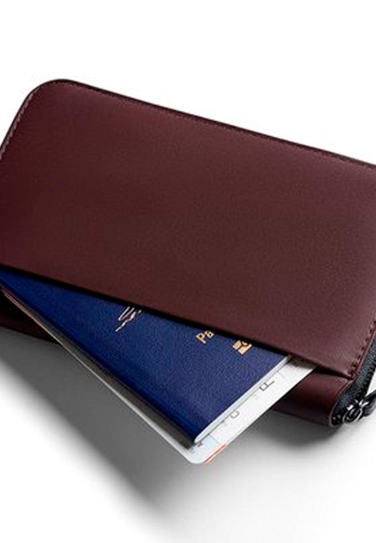Bellroy Travel Folio Second Edition Deep Plum