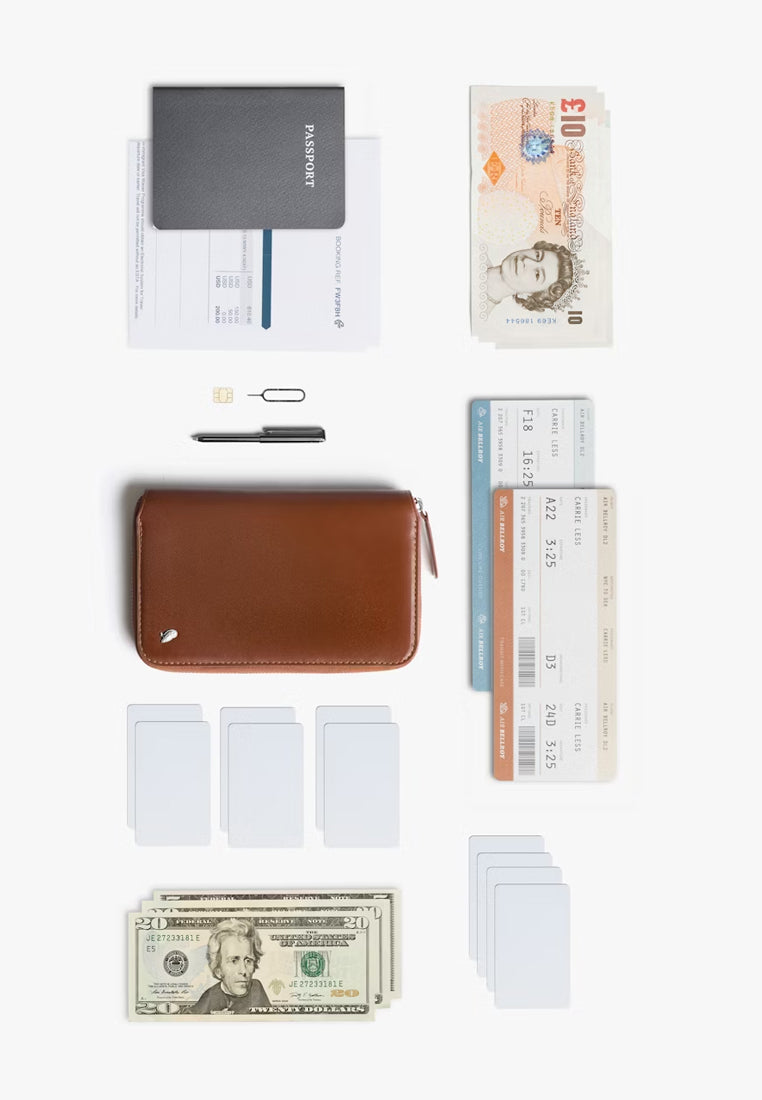 Bellroy Travel Folio Second Edition Sienna