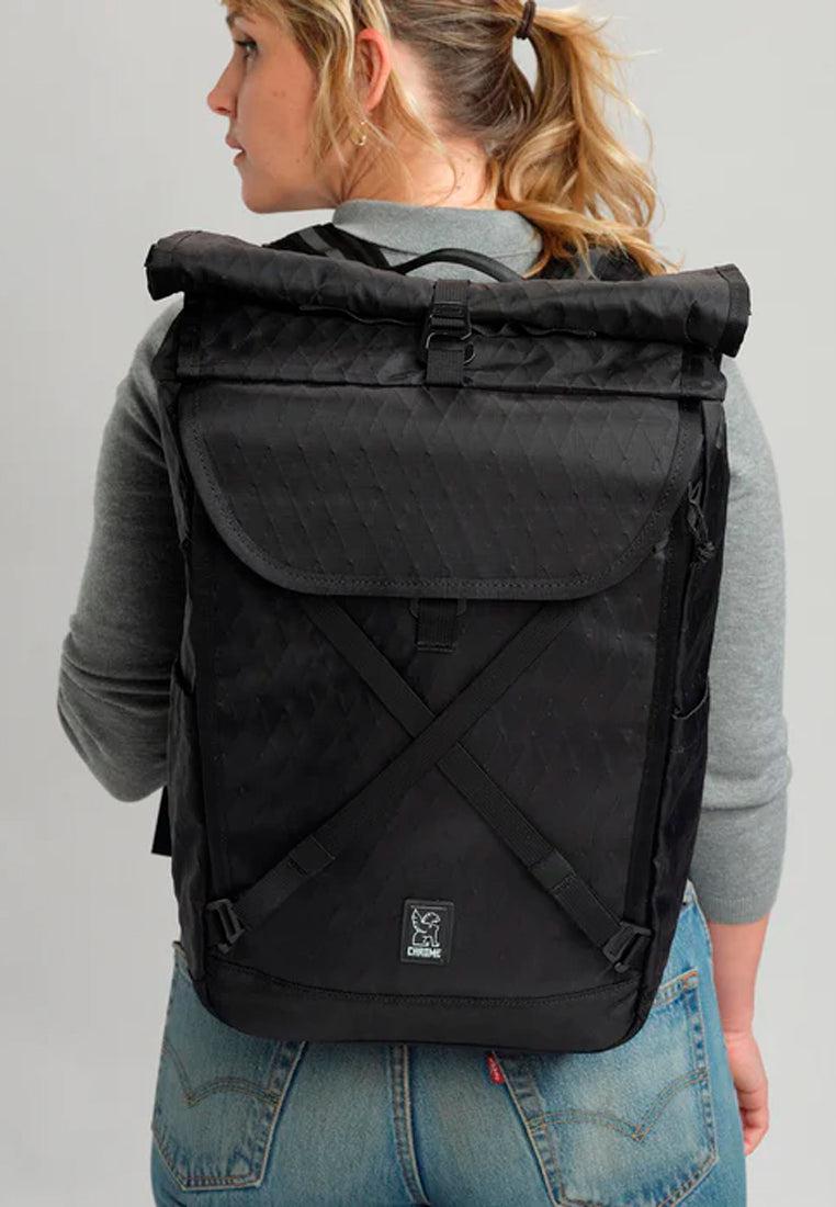 アクセサリー Chrome Industries Bravo backpack BAGS BACKPACK CHROME BRAVO 2.0 BLACK/BLACK - DTLA Bikes