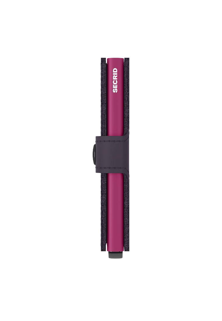 Secrid Miniwallet Matte Dark Purple Fuchsia