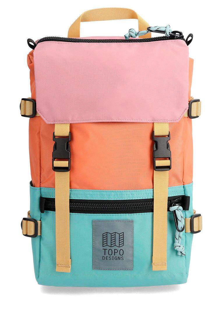 Topo Designs Rover Pack Mini Rose Geode Green