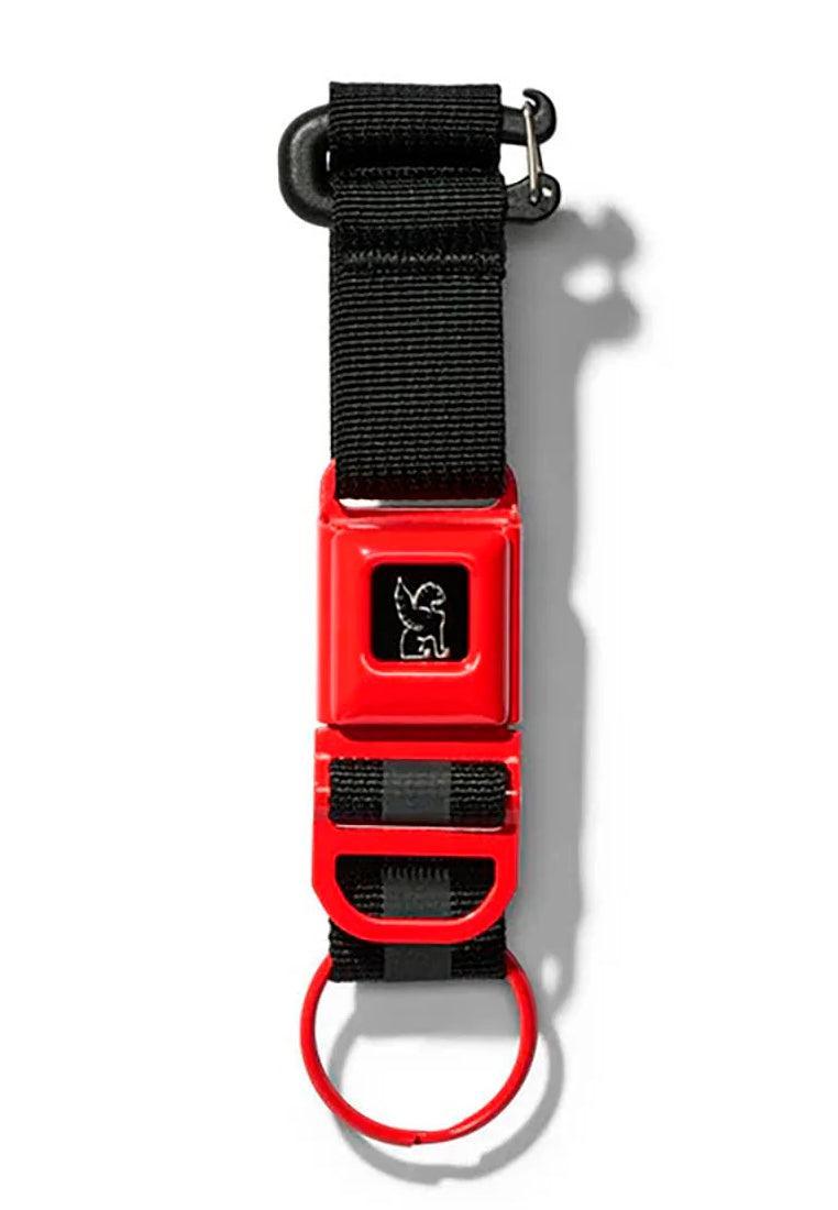 Chrome Industries Mini Buckle Key Chain Red