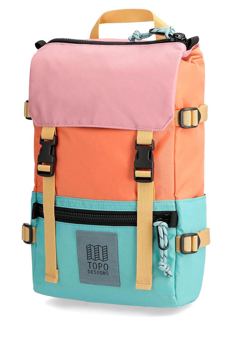 Topo Designs Rover Pack Mini Rose Geode Green