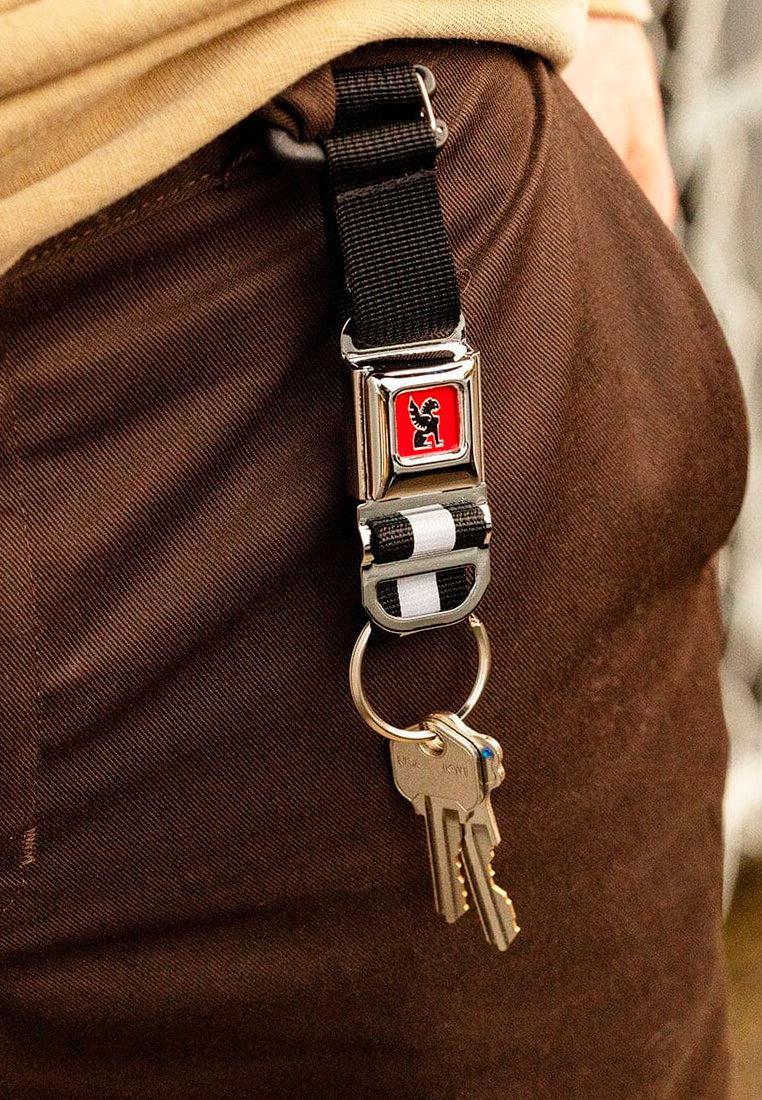 Chrome Industries Mini Buckle Key Chain Red
