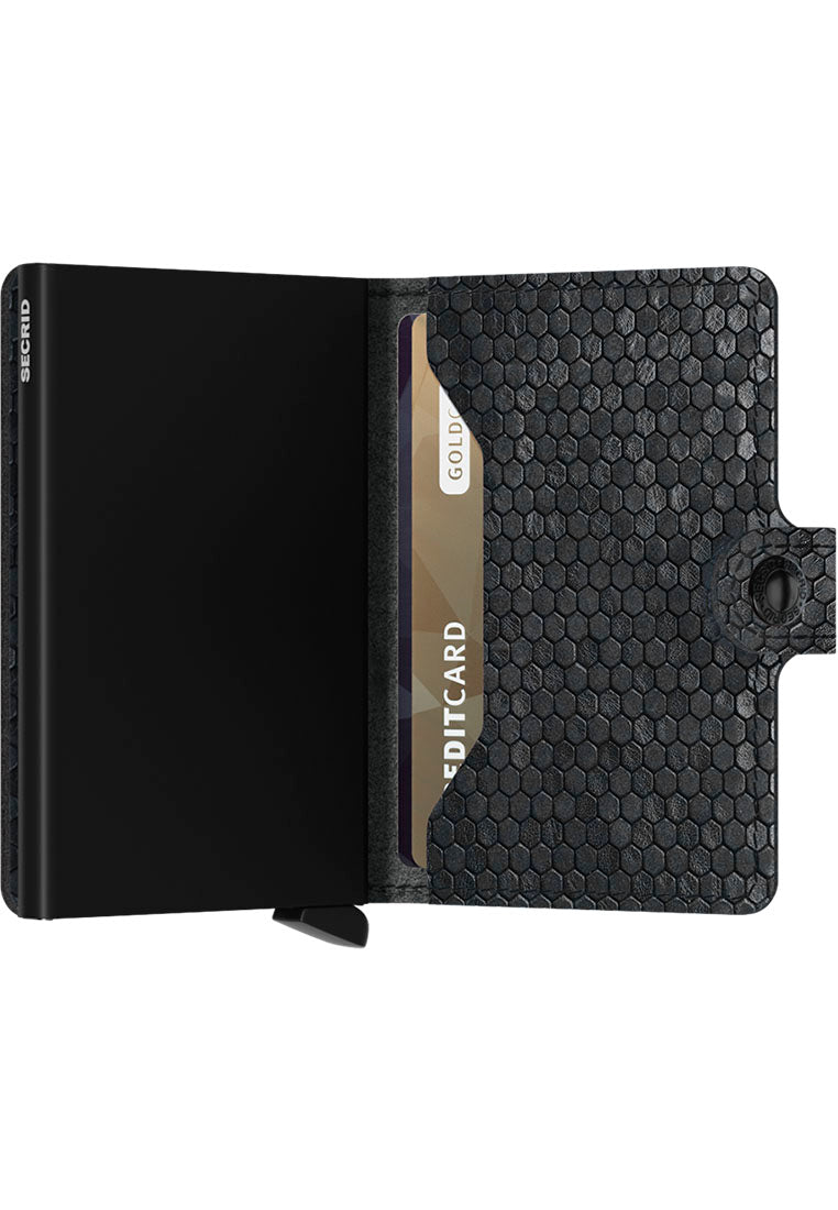 Secrid Miniwallet Hexagon Black