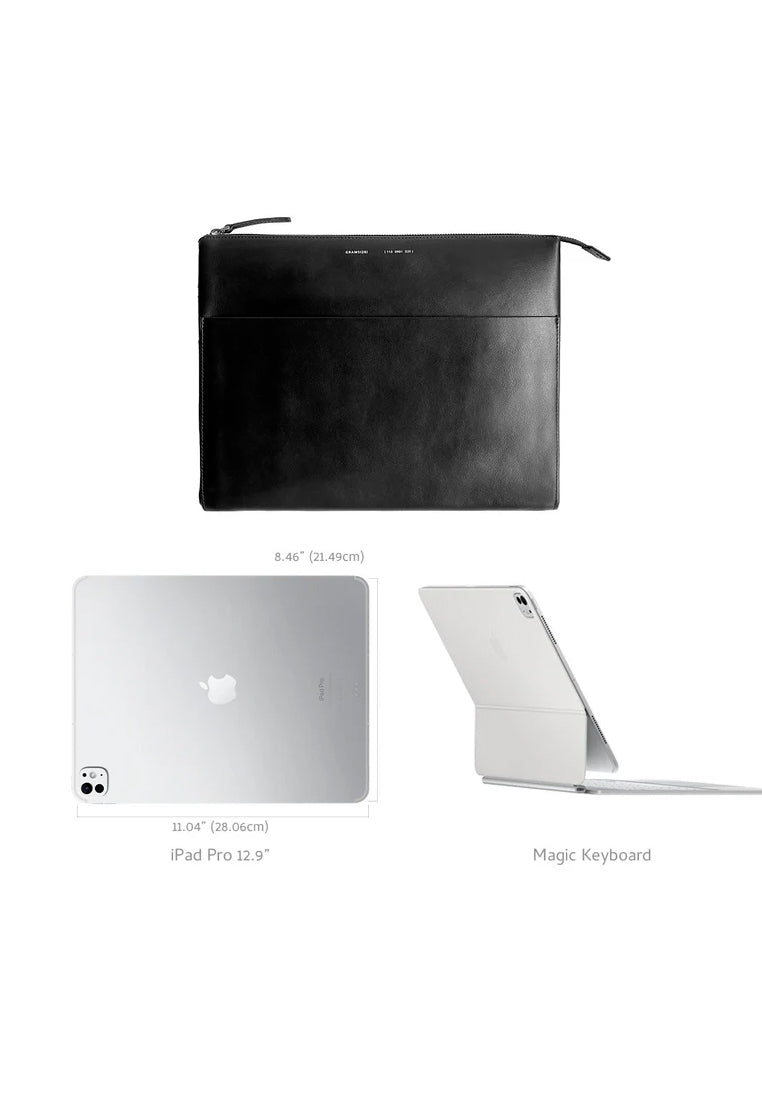 Grams28 113 Leather Folio for iPad Pro / Air 13 Inch