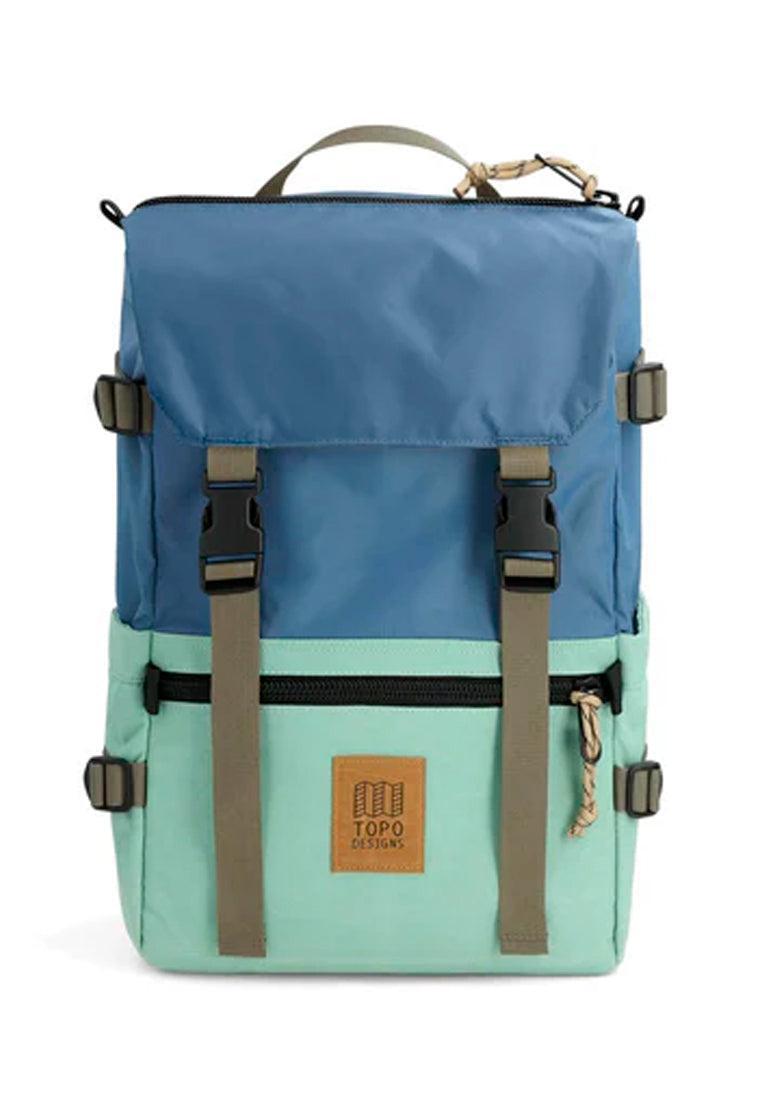 Topo Designs Rover Pack Stone Blue Ash Green