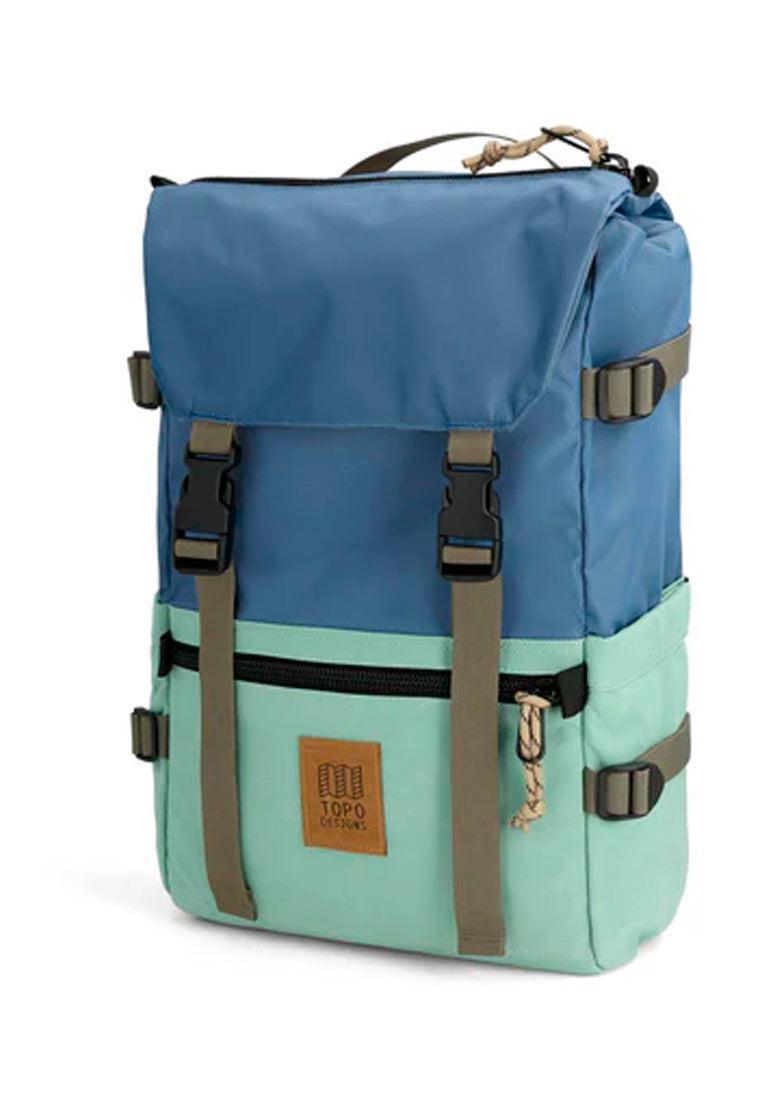 Topo Designs Rover Pack Stone Blue Ash Green