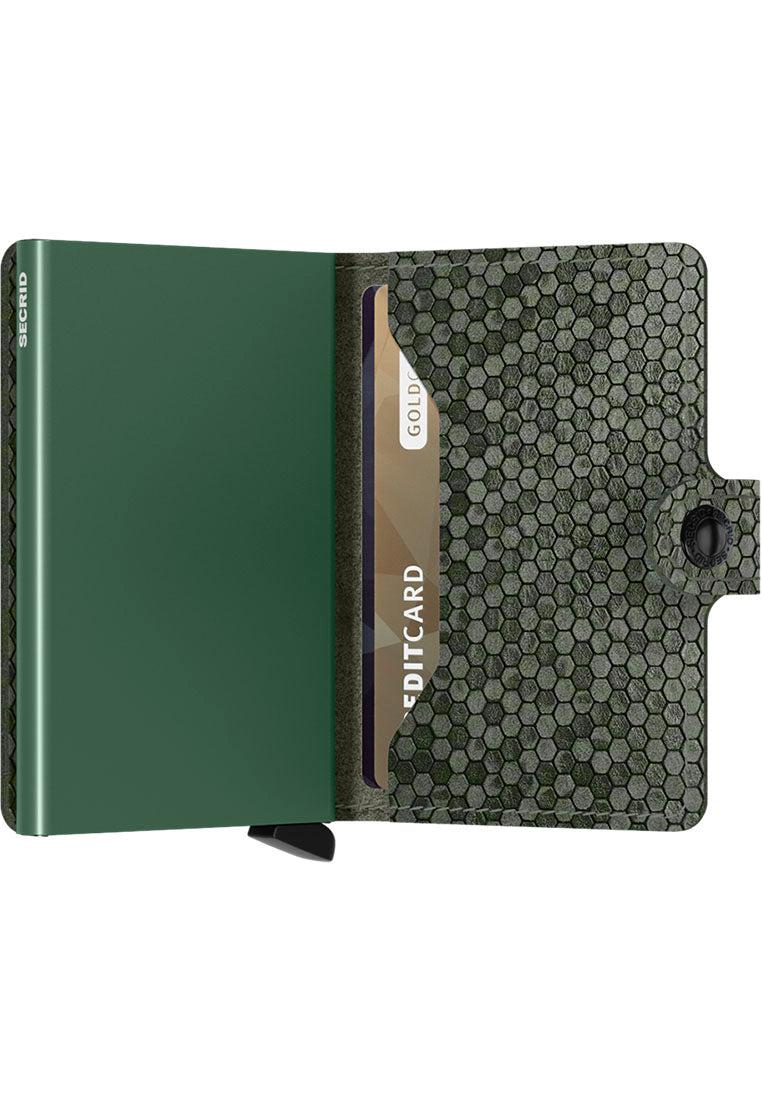 Secrid Miniwallet Hexagon Green