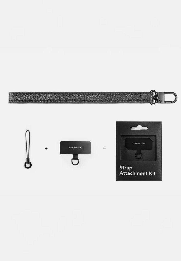 Grams28 124 Wrist Strap Pebbled