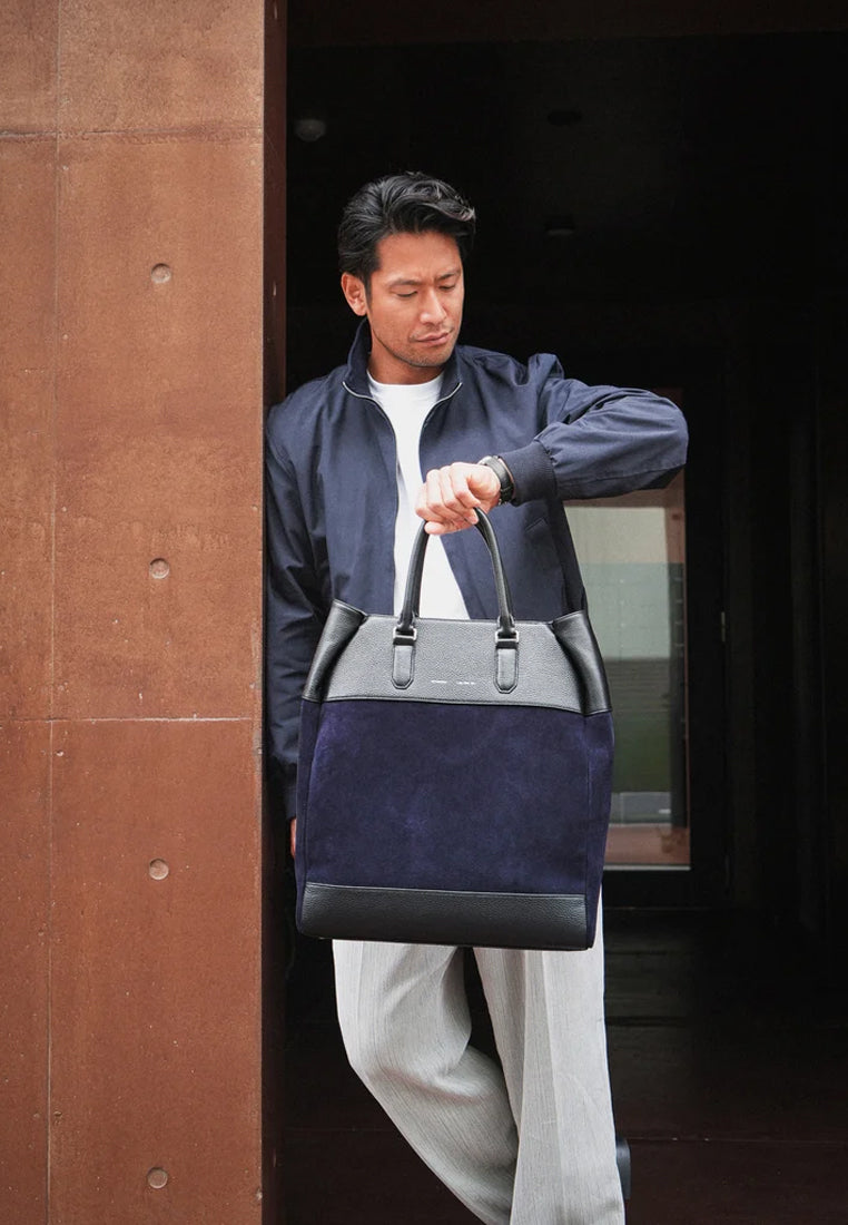 Grams28 185 Tote Bag Suede