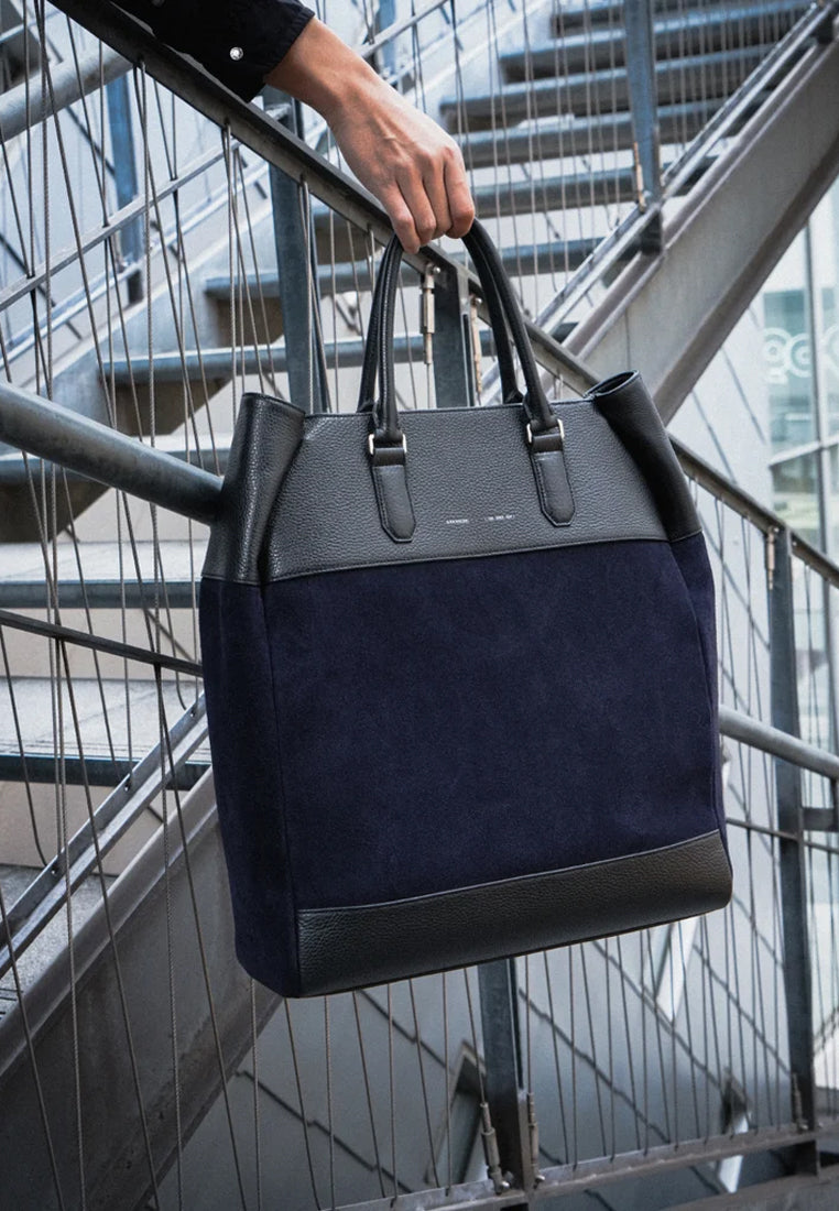 Grams28 185 Tote Bag Suede