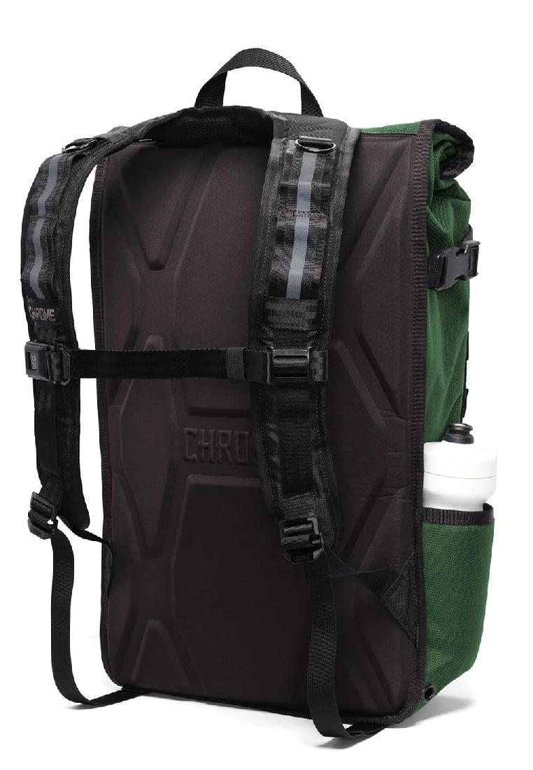 Chrome Industries Barrage Cargo Backpack Leather Green