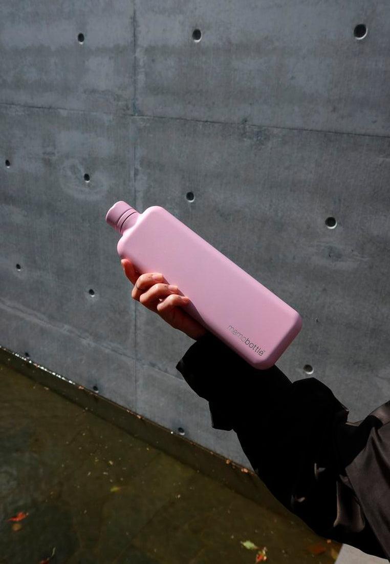 Memobottle Slim Stainless Steel Pink Salt 600ml