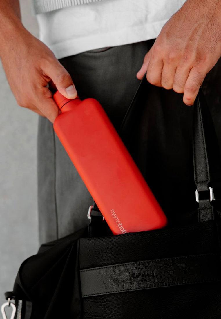 Memobottle Slim Stainless Steel Red Maple 600ml