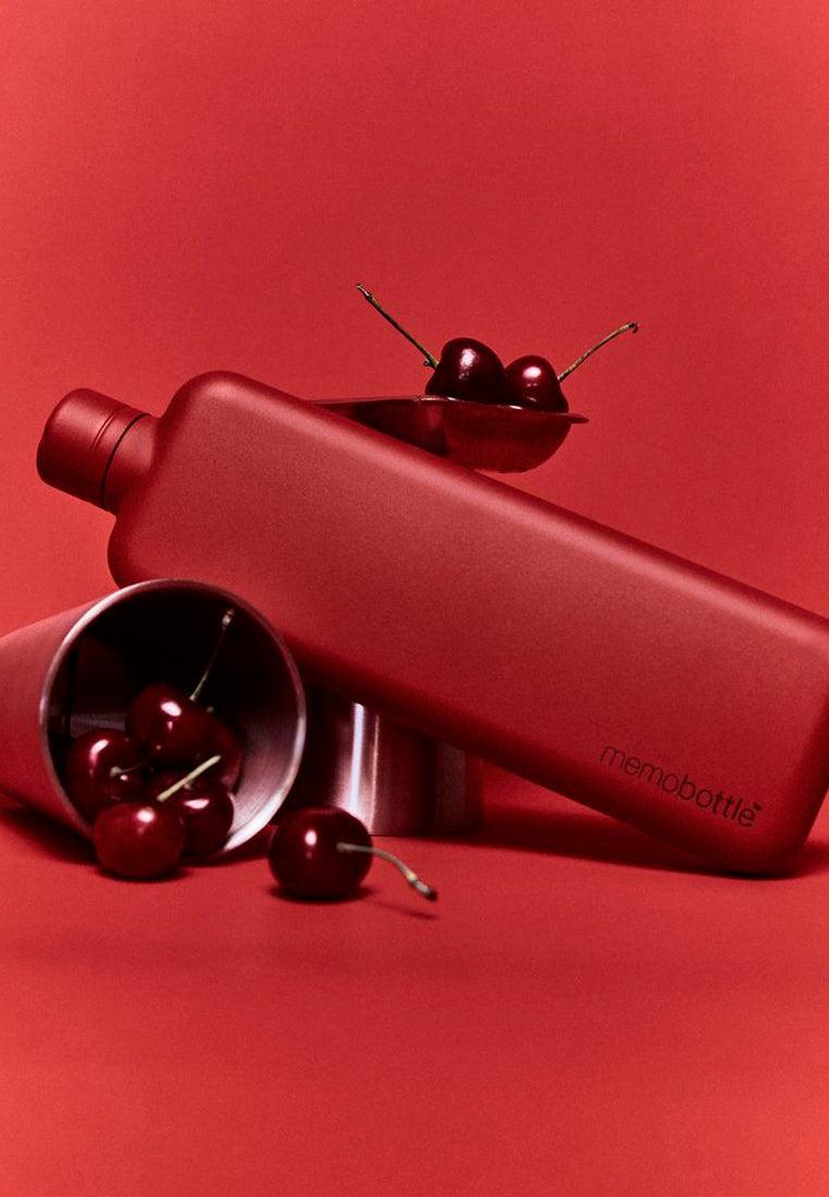 Memobottle Slim Stainless Steel Red Maple 600ml