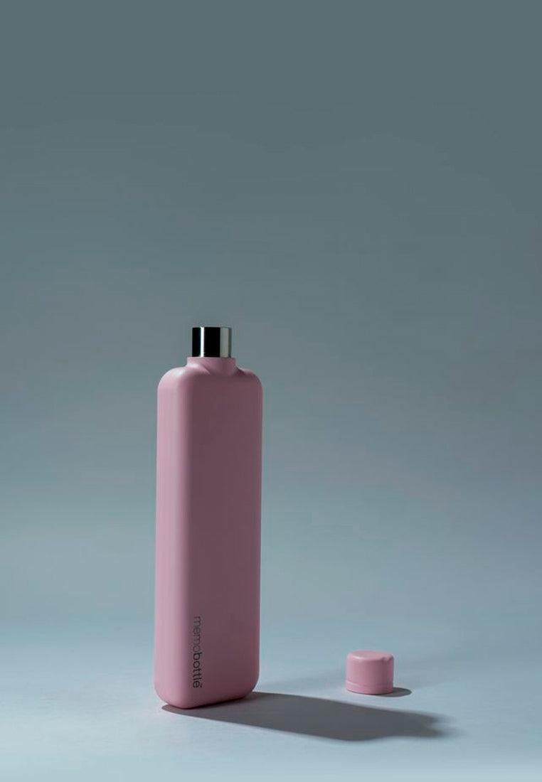 Memobottle Slim Stainless Steel Pink Salt 600ml