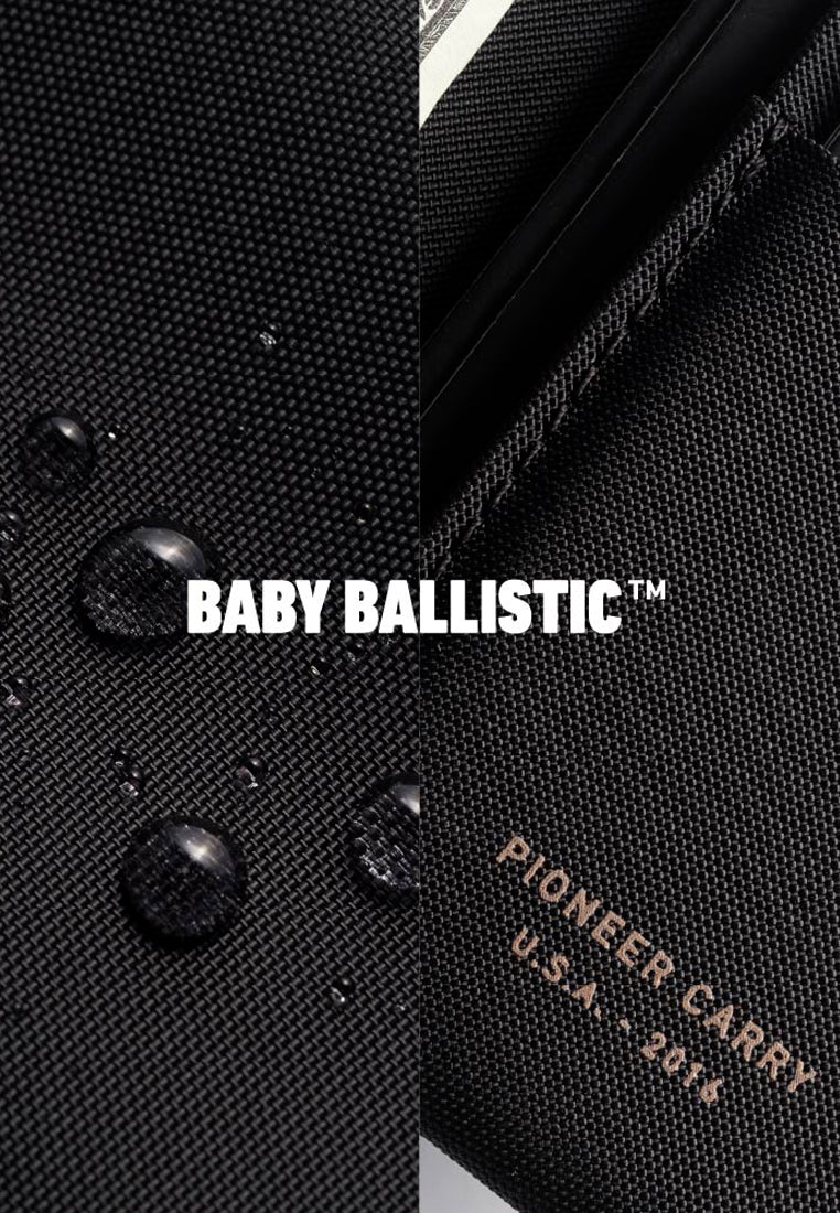 Pioneer Division Billfold Wallet Black Baby Ballistic