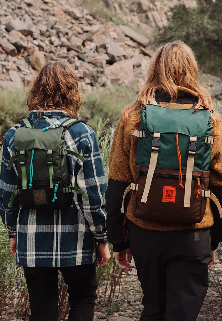 Topo Designs Rover Pack Mini Rose Geode Green