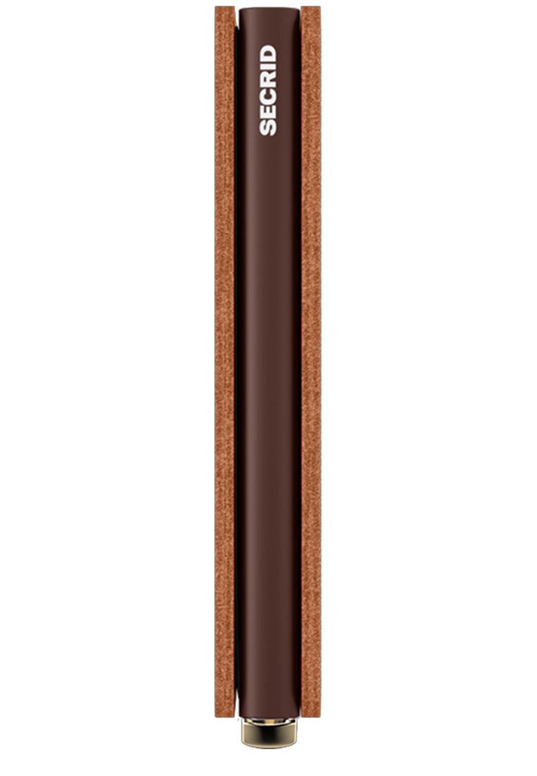 Secrid Premium Edition Slimwallet Emboss Lines Cognac