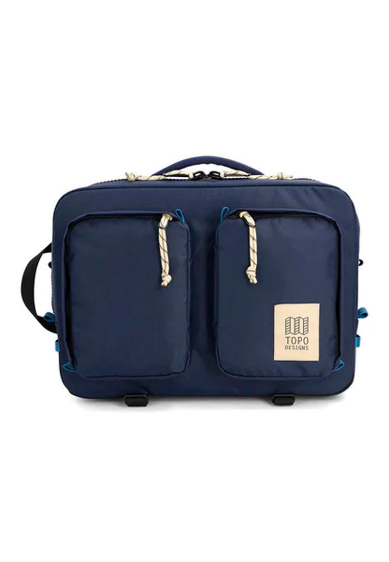 Topo Designs Global Briefcase Navy Sahara