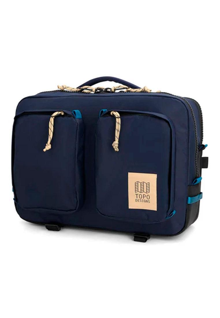 Topo Designs Global Briefcase Navy Sahara