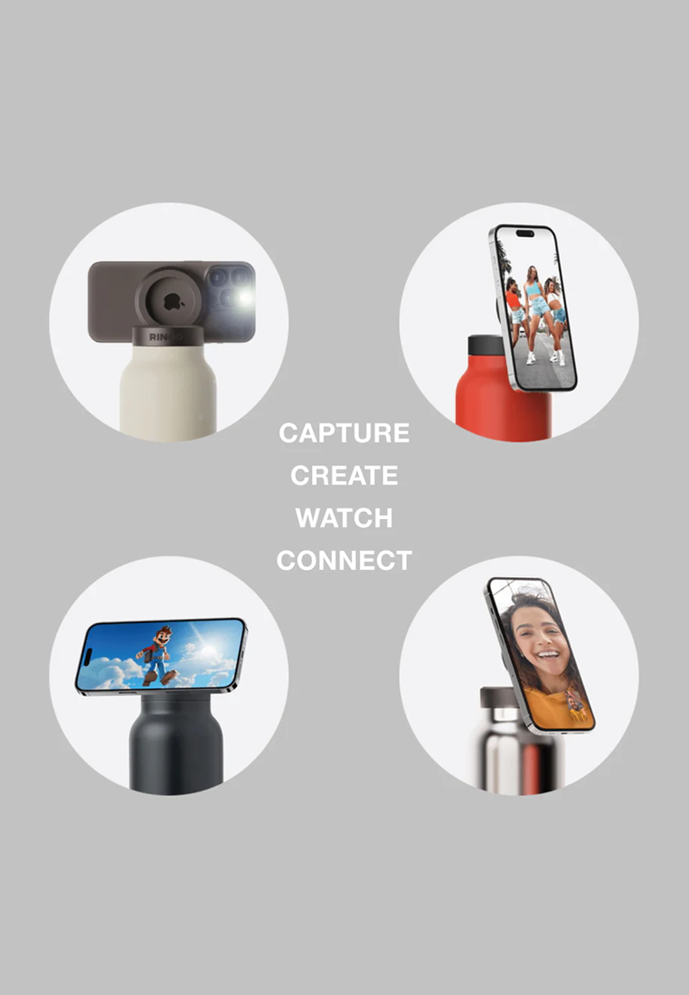 Ringo The MagSafe® Water Bottle 24oz + Free Magnetic Booster Ring