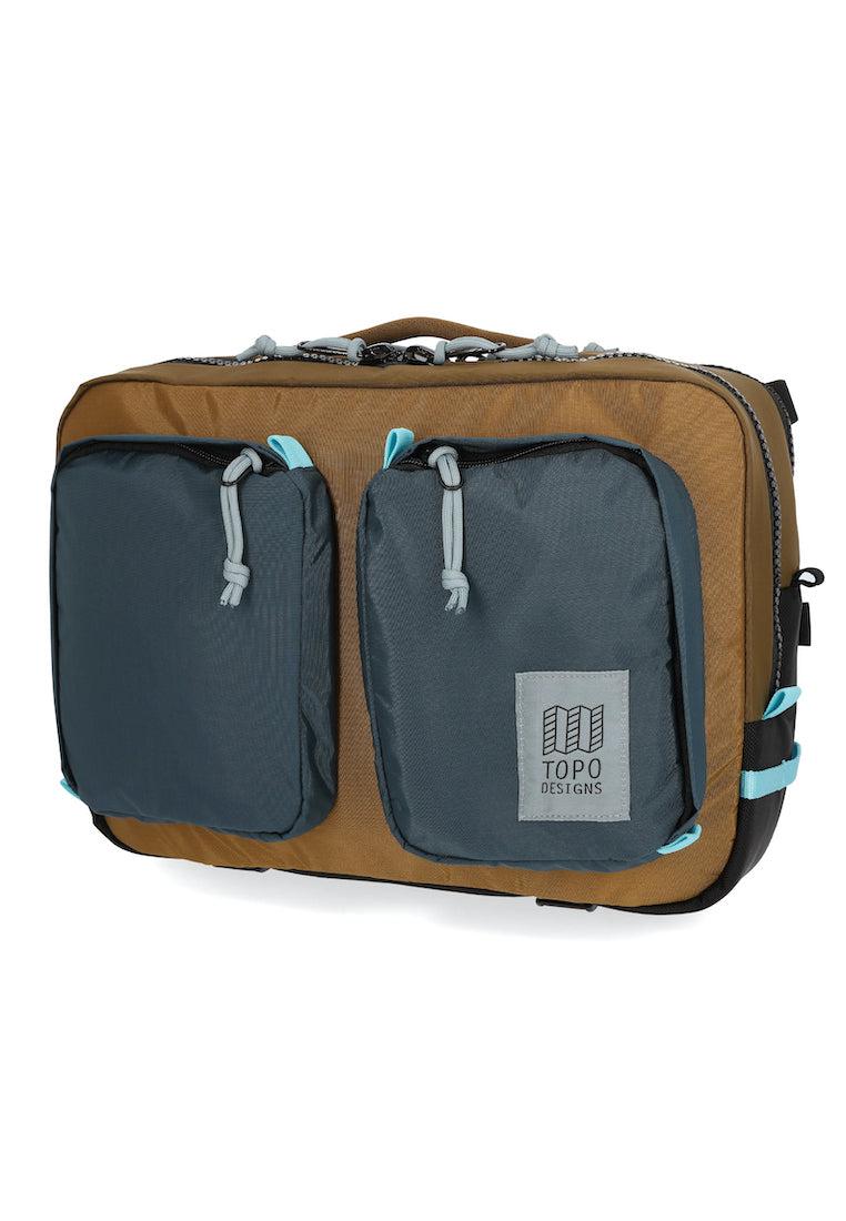 Topo Designs Global Briefcase Desert Palm Pond Blue