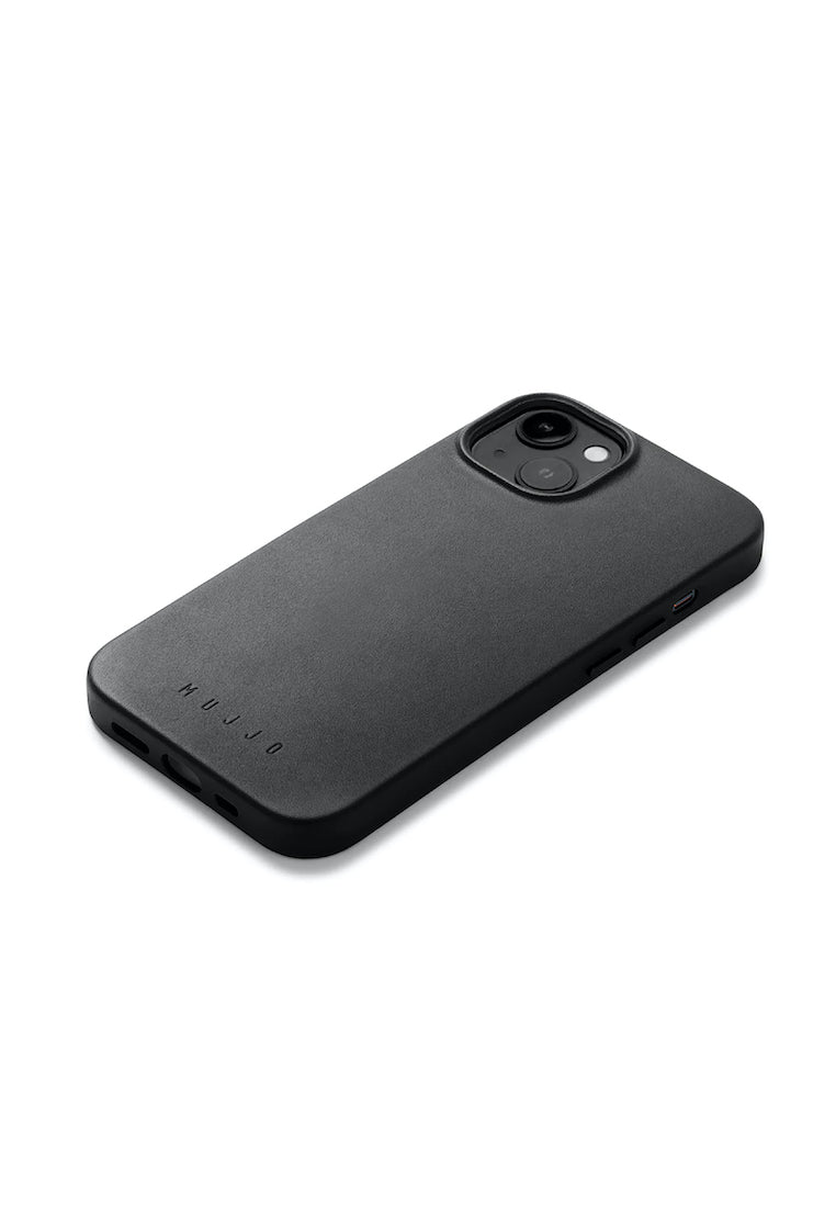 Mujjo Full Leather Case for iPhone 15, 14 and 13