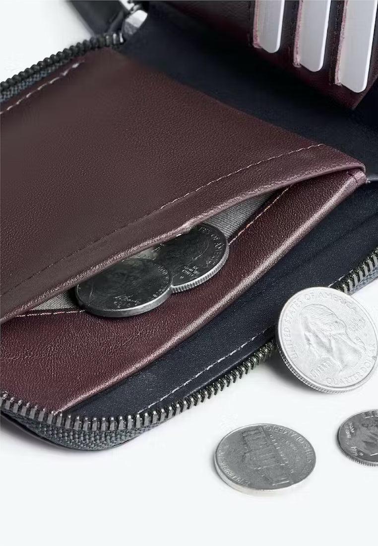 Bellroy Zip Wallet Deep Plum RFID