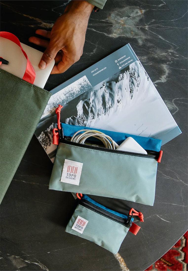 Topo Designs Accessory Bags Khaki Forest