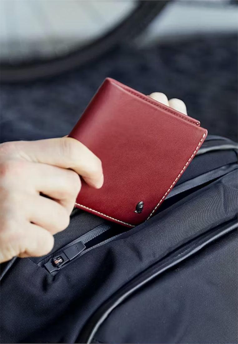 Bellroy Hide and Seek Wallet Deep Plum RFID