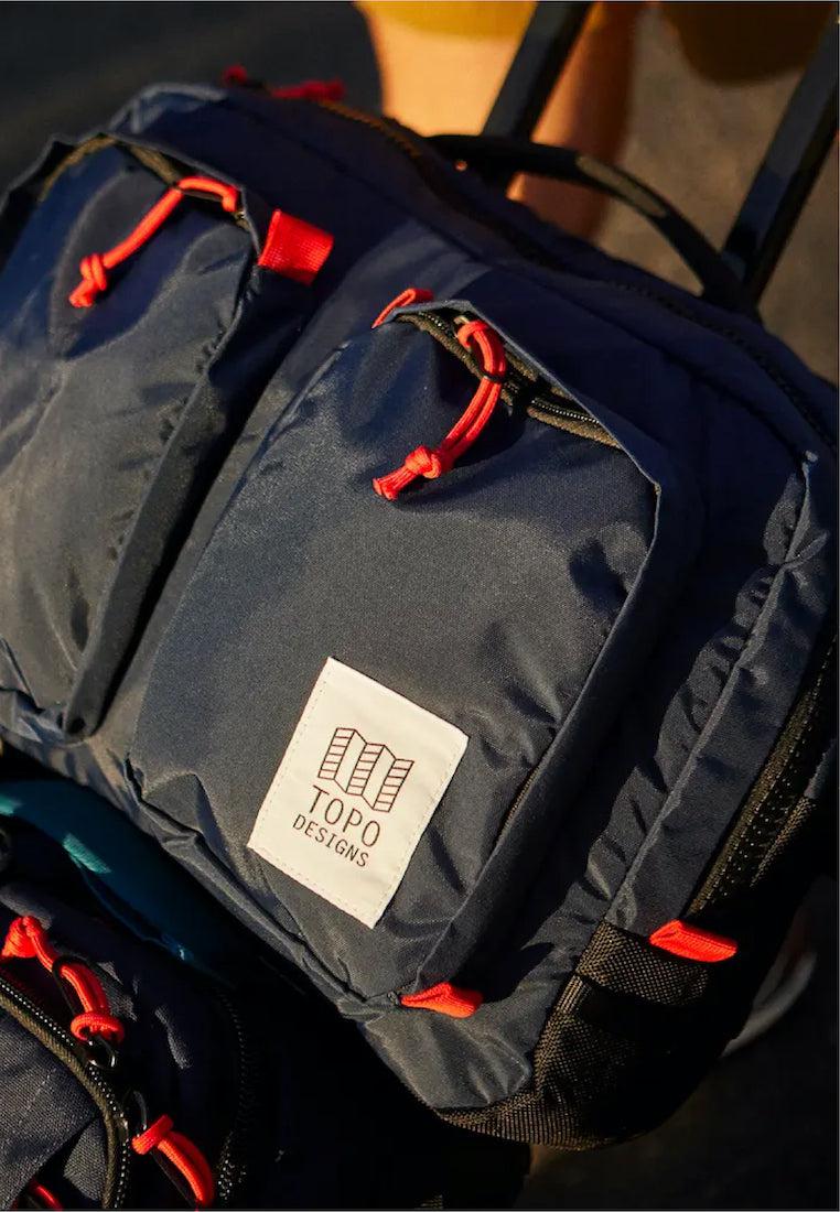 Topo Designs Global Briefcase Desert Palm Pond Blue
