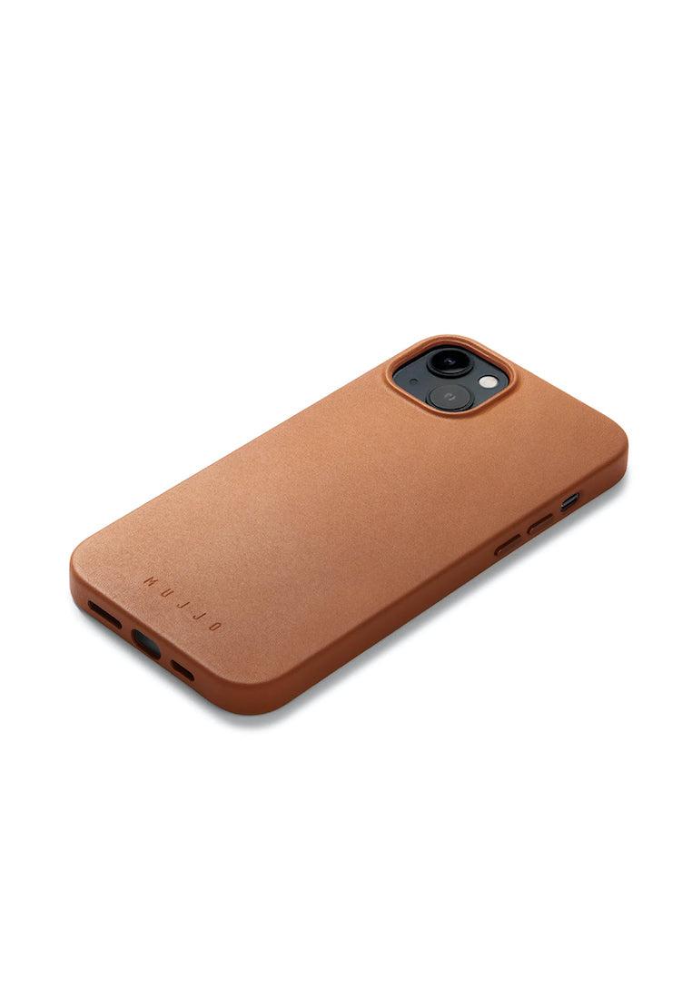 Mujjo Full Leather Case for iPhone 15 Plus and 14 Plus MORE by