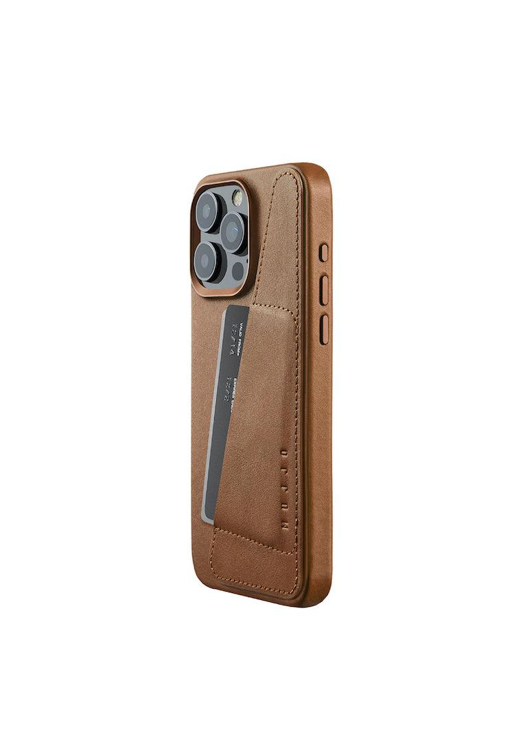 Mujjo Full Leather Wallet Case for iPhone 15 Pro Max