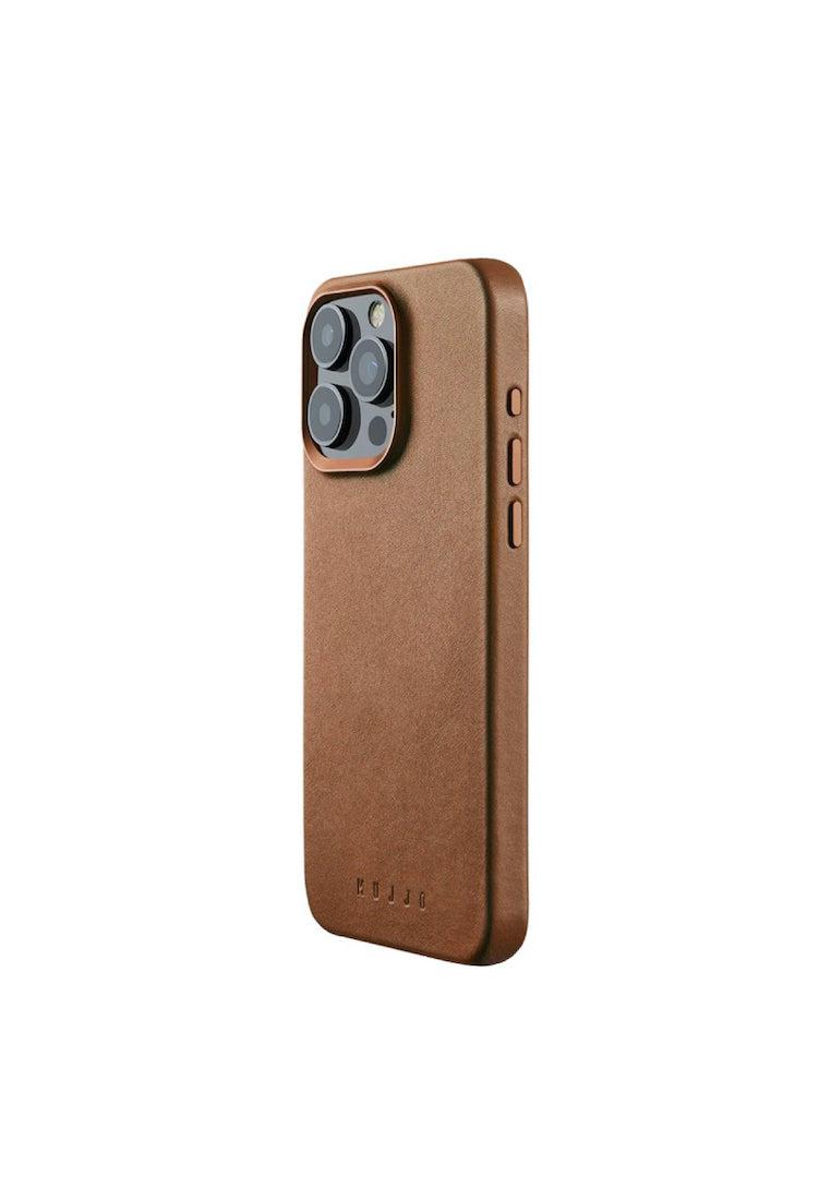Mujjo Full Leather Case for iPhone 15 Pro MORE by Morello Indonesia
