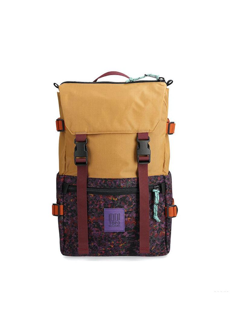 Topo Designs Rover Pack Printed Khaki Meteor