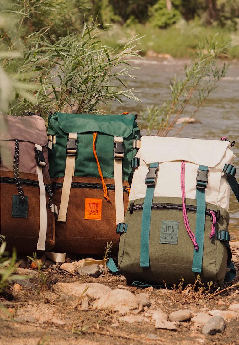 Topo Designs Rover Pack Rose Geode Green