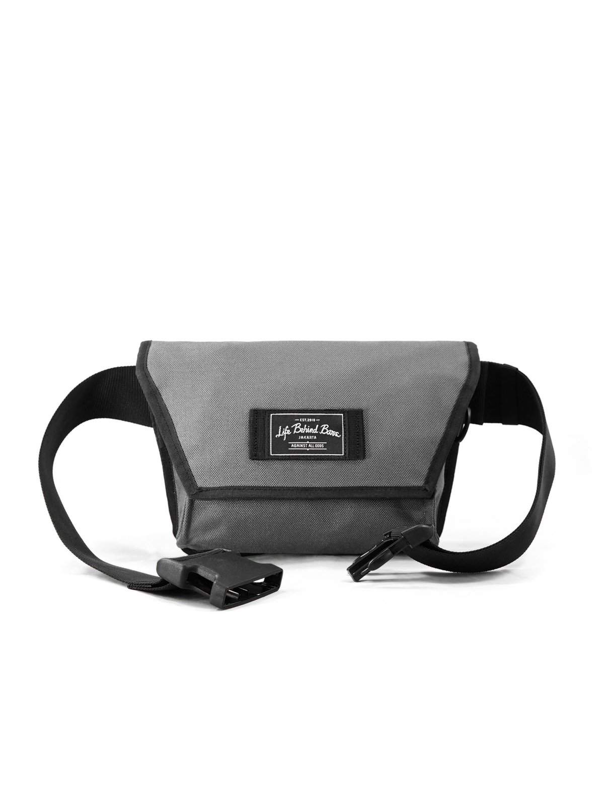 Life Behind Bars The Musette Hip Pouch Grey - MORE by Morello Indonesia