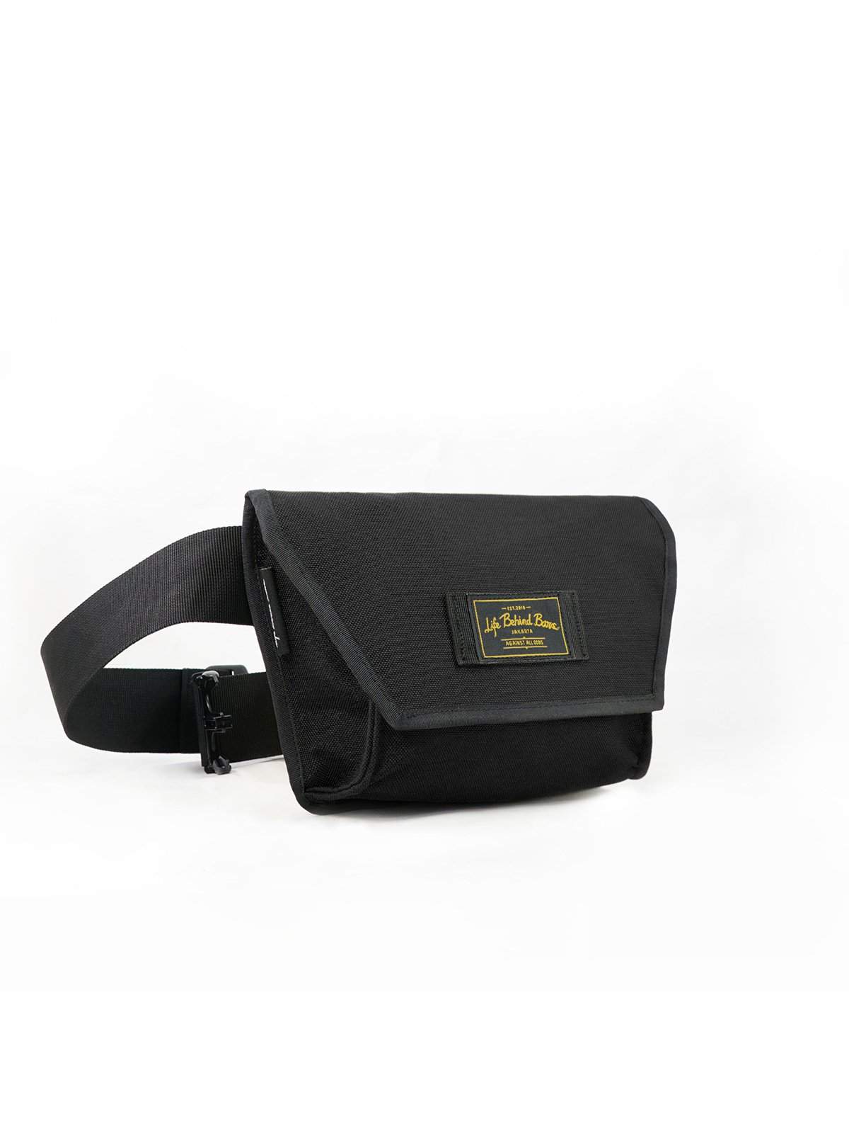Life Behind Bars The Musette Hip Pouch Black - MORE by Morello Indonesia