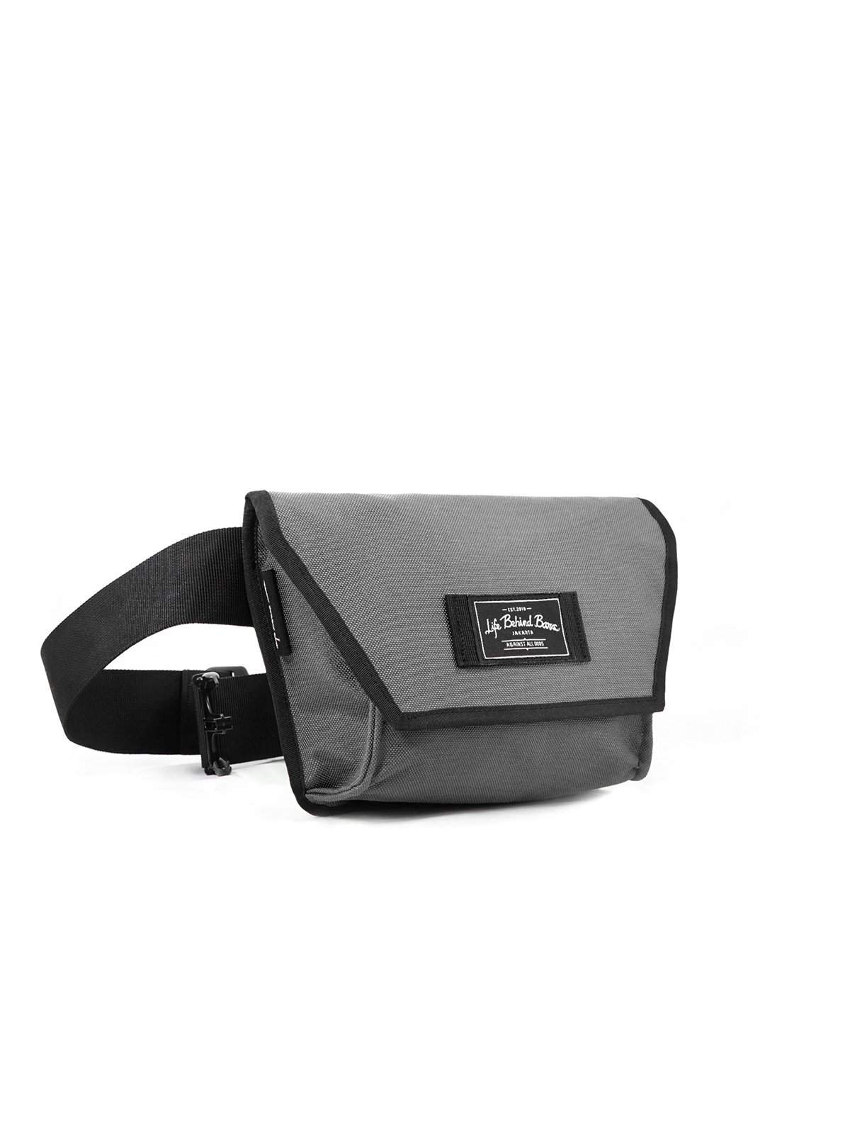 Life Behind Bars The Musette Hip Pouch Grey - MORE by Morello Indonesia